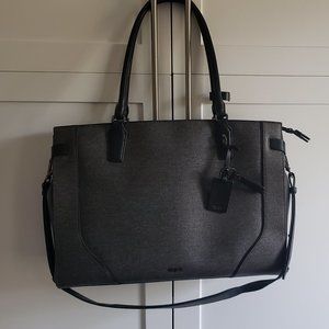 Earl Grey Tumi Stanton Esme Business Briefcase with strap